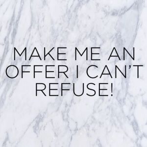 Reasonable offers welcomed!